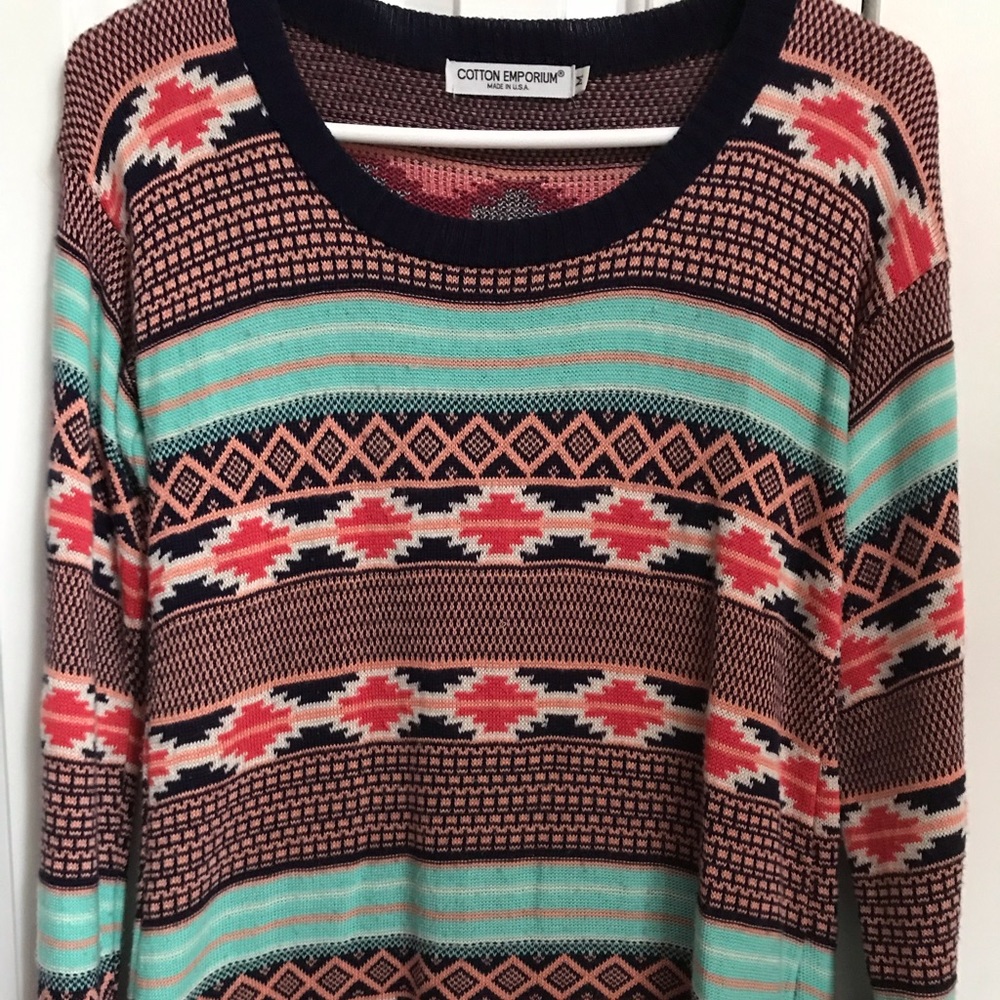 Beautiful sweater!